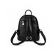 WOMEN CUTE LEATHER LAIDES SHOPPING CASUAL BACKPACK TRAVLE BACKPACK FOR GIRLS - BLACK