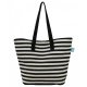 WOMEN'S LADIES CANVAS SHOULDER TOTE HANDBAG TRAVEL HANDBAGS FOR SHOPPER DAILY PURSE TOTE BAG - BLACK