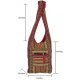 RED HOBO MESSENGER SHOULDER BAG LARGE ROOMY SCHOOL SLING TRAVEL CAMPING BEACH CROSS BODY