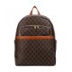 WOMEN'S FASHION BACKPACK PURSE WATER RESISTANT LADIES CASUAL SCHOOL BAGS - BROWN_CAMEL