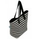 WOMEN'S LADIES CANVAS SHOULDER TOTE HANDBAG TRAVEL HANDBAGS FOR SHOPPER DAILY PURSE TOTE BAG - BLACK