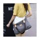 CANVAS TOTE BAG CASUAL SHLOUDER BAGS WEEKEND CROSSBODY HANDBAGS FOR WOMEN - GRAY