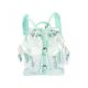 SUMMER CLEAR BACKPACK CUTE KNAPSACK SATCHEL TRANSPARENT - GREEN