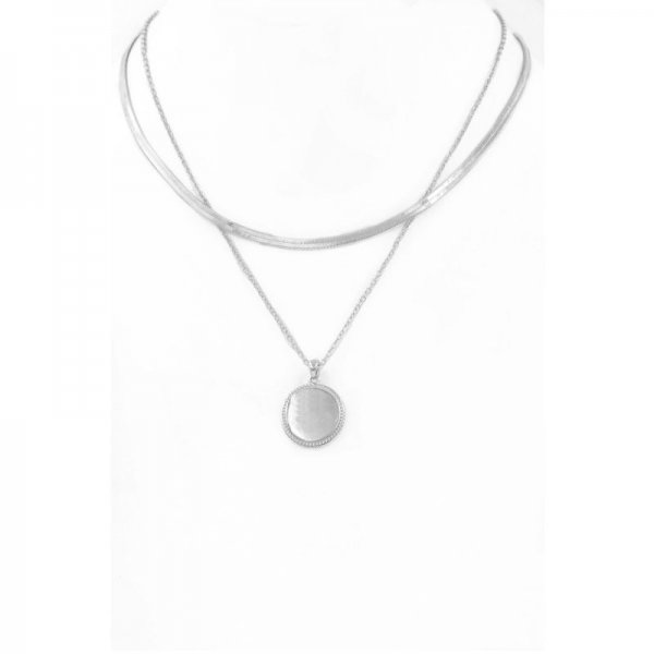 Coin Layered Necklace